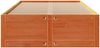 vidaXL Massivholzbett ohne Matratze mit Schubladen Braun 135x190 cm 3308821 Bild 4