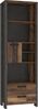 Regal CLIF 1-trg. 2 Schubladen Optik: Old Wood Vintage von Forte Bild 2
