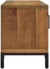 vidaXL TV-Schrank Braun 90x30x40 cm Massivholz Kiefer 349915 Bild 5