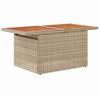 vidaXL Garten-Sofa-Set mit Speicher 8 pcs Beige Poly Rattan 3358164 Bild 5