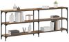 Konsolentisch, Beistelltisch, Konsole Altholz 200 x 29 x 75 cm Sperrholz und Metall Bild 3