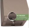 Pflanzwerk® Pflanzkübel TUB Premium Fiberglas Blumenkübel Frostbeständig mit Lotus-Effekt, Fiberglas - Handgefertigt - Rechteckig - Frostbeständig Bild 4