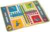 Idena Kinderteppich Idena 40126 - Spielteppich Ludo ca. 130 x 93 cm mit 16 Spielfiguren Bild 2