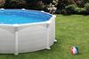 SwimFun Stahlwandpool rund Ø350 × H132 cm – Komplett-Set in Weiß für Familie & Garten Bild 3