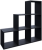 Vicco Treppenregal Schwarz 105 x 107.5 cm