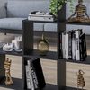 Treppenregal Schwarz 107.2 x 107.8 cm Vicco Bild 5