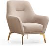 Sitzgruppe/Sofa Set - Wohnzimmergarnitur "Liora" 3+3+1-Beige Bild 4