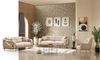 Sitzgruppe/Sofa Set - Wohnzimmergarnitur "Liora" 3+3+1-Beige Bild 1