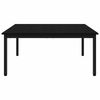 vidaXL Couchtisch Schwarz Eichen-Optik 100 x 100 x 45 cm Holzwerkstoff 892584 Bild 5