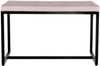 TPFLiving Sitzbank Elvion (Elegante Sitzbank mit weichem Samtbezug, Stabiles Vierfußgestell aus pulverbeschichtetem Eisen), Maße (TxBxH): 40 x 100 x 48cm - Farbe: hellgrau Bild 3
