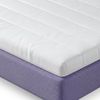 Mister Sandman Kaltschaum Topper Matratzenauflage 120×190 cm – Polyester Bezug, 5 cm, mittelfest & waschbar, Weiß Bild 2