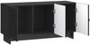 vidaXL TV-Schränk Schwarz 99 x 34,5 x 50 cm Holzwerkstoff 894026 Bild 3