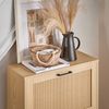 SoBuy FSR155-N Schuhschrank, Spanplatte, Melamin, Helle Eiche, 60 x 127 x 47 cm Bild 4