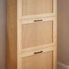 SoBuy FSR155-N Schuhschrank, Spanplatte, Melamin, Helle Eiche, 60 x 127 x 47 cm Bild 5