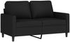 vidaXL 3-tlg. Sofagarnitur mit Kissen Schwarz Samt 3201511 Bild 3