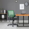Bürostuhl Ergonomisch ZEOS Schreibtischstuhl mit Netzbespannung Höhenverstellbarer Drehstuhl, Arbeitsstuhl mit Armlehne Computerstuhl 120 kg Grün Bild 2