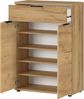 Germania Schuhschrank 2790-243 GW-Fremont, in Eiche, mit Platz für bis zu 15 Paar Schuhe, 75 x 110 x 37 cm (BxHxT) Bild 3