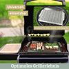 Grillschale Edelstahl für Gasgrill & Holzkohlegrill - 30x40cm | Grillplatte mit Löcher für Grillgemüse Grillzubehör Spülmaschinengeeignet Bild 3