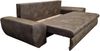 Big-Sofa mit Schlaffunktion und Bettkasten XXL Couch im Vintage Look in Braun Bild 4