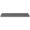 vidaXL Schweberegale 2 Stk. Hochglanz-Grau 90x23,5x3,8 cm MDF 323797 Bild 4