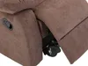 Vente-unique - Relaxsofa 3-Sitzer - Stoff - Braun - TOLZANO Bild 5