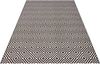 In- & Outdoor Teppich Karo schwarz/creme - 80x150x0,8cm Bild 4