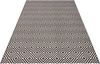 In- & Outdoor Teppich Karo schwarz/creme - 80x150x0,8cm Bild 5
