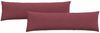 vidaXL Sofakissen 2 pcs Weinrot 145 x 40 cm Stoff 42013828 Bild 2