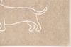 Cawö Badematte Duschvorleger We love Dogs 6248-33 Dackel Beige 50x80 Bild 2