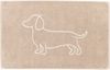Cawö Badematte Duschvorleger We love Dogs 6248-33 Dackel Beige 50x80 Bild 4