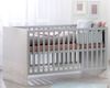 roba Kinderzimmerset 'Maren 2' 3-teilig - Bett 70 x 140 - Wickelkommode breit - Lichtgrau / Gekalkte Eiche Bild 4