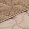 vidaXL Ganzjahresbettdecke Gepolstert Taupe 200 x 200 cm 42026280 Bild 5