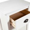 Sideboard, Kommode Weiß 46x35x80 cm Massivholz Kiefer j1747p Bild 5