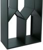 Brennholzlager HWC-P76, Kamin-/Feuerholzregal Holzlager Holzunterstand Outdoor Metall 160x95x50cm ~ grün Bild 5