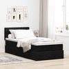 vidaXL Ottoman-Bett mit Matratze Schwarz 90x200 cm Stoff 3311513 Bild 3
