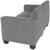 Modular 2-Sitzer Sofa Couch Lyon, Stoff/Textil ~ grau Bild 5