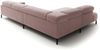 KAWOLA Sofa DELIA Ecksofa Cord rosa Recamiere links 74 x 219 x 276 cm Bild 5