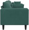 vidaXL Sofa Dunkelgrün 250 x 77 x 76 cm Samt 3335155 Bild 5