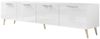 Lookway TV-Schrank AURA 200 cm in Weiß mit Griffen Breite 200 cm Bild 2