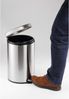 Durable Treteimer Edelstahl rund 655x350mmx DM 290mm 30 l metallic sil Bild 2