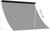 vidaXL Markise Schwarz 150 x 150 cm 42037087 Bild 5