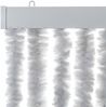 vidaXL Fliegenvorhang Grau 100x230 cm Chenille 377352 Bild 4