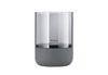 Blomus Windlicht Calma, Kerzenständer, Kerzenhalter, Beton, Glas farbig, Steel Gray, Smoke, 14 cm, 66189 Bild 5