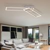 LED Deckenleuchte, stahlfarben, 3 Stufen Dimmer, verstellbar Bild 5