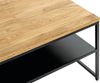 HAKU Möbel Couchtisch, eiche, schwarz, 70x70 x H 40 Bild 4