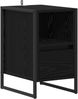 vidaXL Nachttisch Schwarz Eichen-Optik 39,5 x 30 x 50 cm Holzwerkstoff 886654 Bild 2
