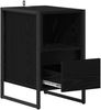 vidaXL Nachttisch Schwarz Eichen-Optik 39,5 x 30 x 50 cm Holzwerkstoff 886654 Bild 5