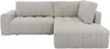 Vente-unique - LORIONA Sofa Stoff Grau - B 205 cm x H 90 cm x L 275 cm Bild 2