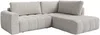 Vente-unique - LORIONA Sofa Stoff Grau - B 205 cm x H 90 cm x L 275 cm Bild 3