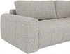 Vente-unique - LORIONA Sofa Stoff Grau - B 205 cm x H 90 cm x L 275 cm Bild 5